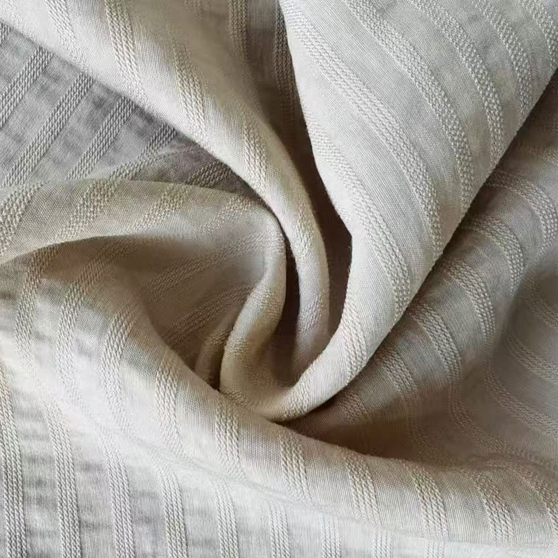 Țesătură împletită cu un singur filament din nailon cu dungi Lotus